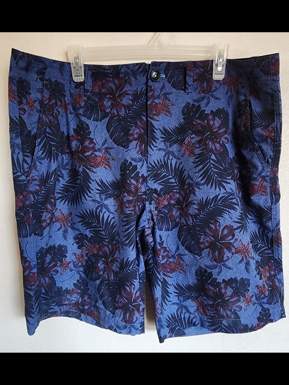 Arizona Jean Company Navy and Royal Blue Swim/Hybrid Shorts